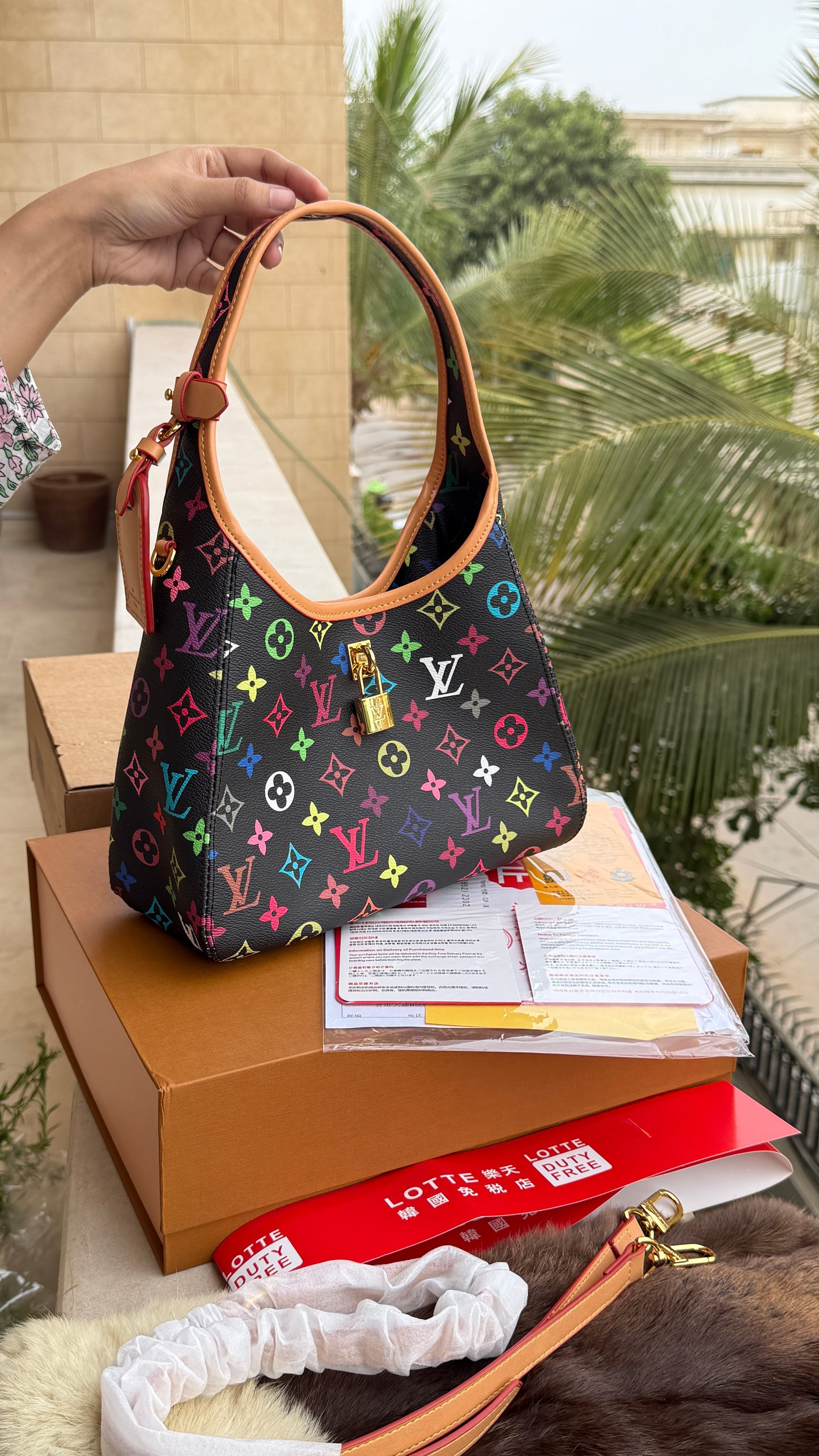 Louis Vuitton The Drop PM-Master Plus Series-Double box Folding