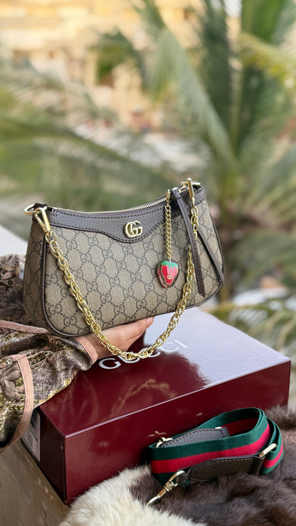 Gucci Ophidia small shoulder Hobo bag-Master Plus Series-With Magnetic folding box