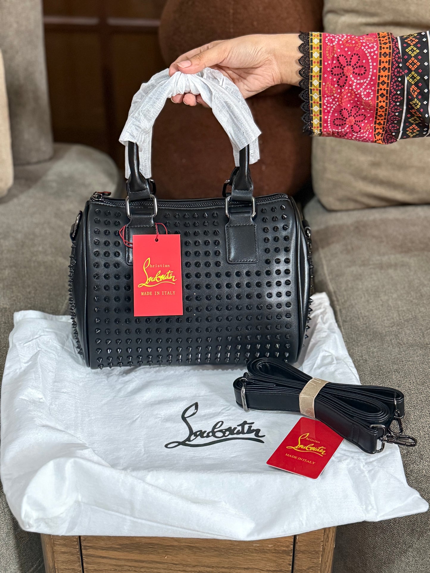 Christian Louboutin Paloma medium top handle-Master Series-Same as original