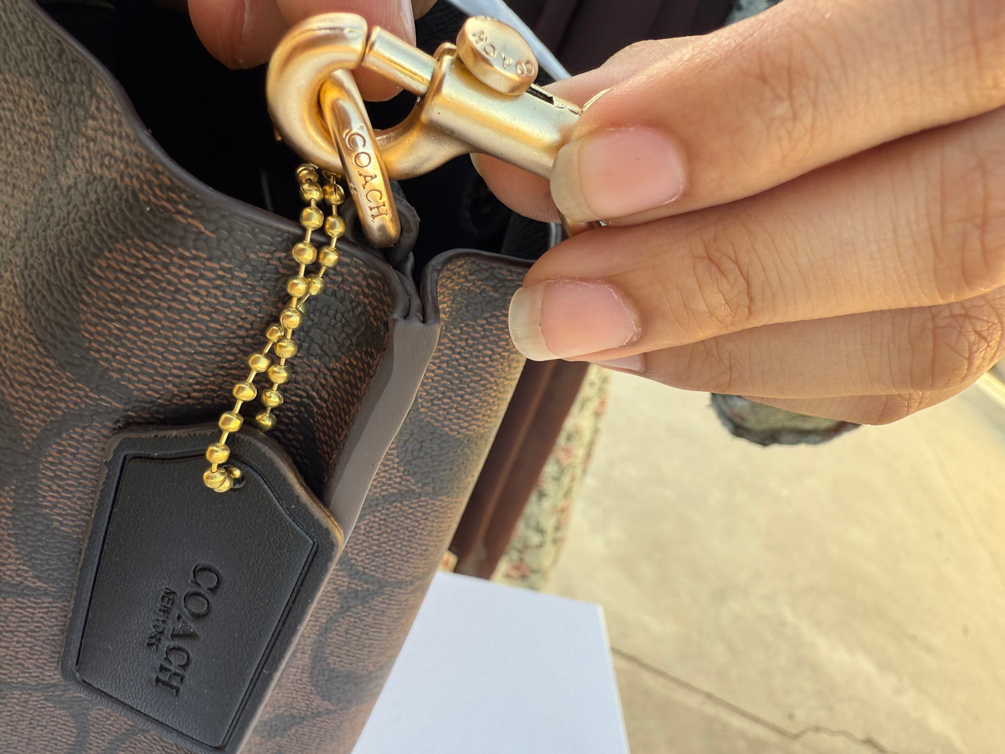 Coach Mollie 22 Bucket Bag Master Plus Series With box
