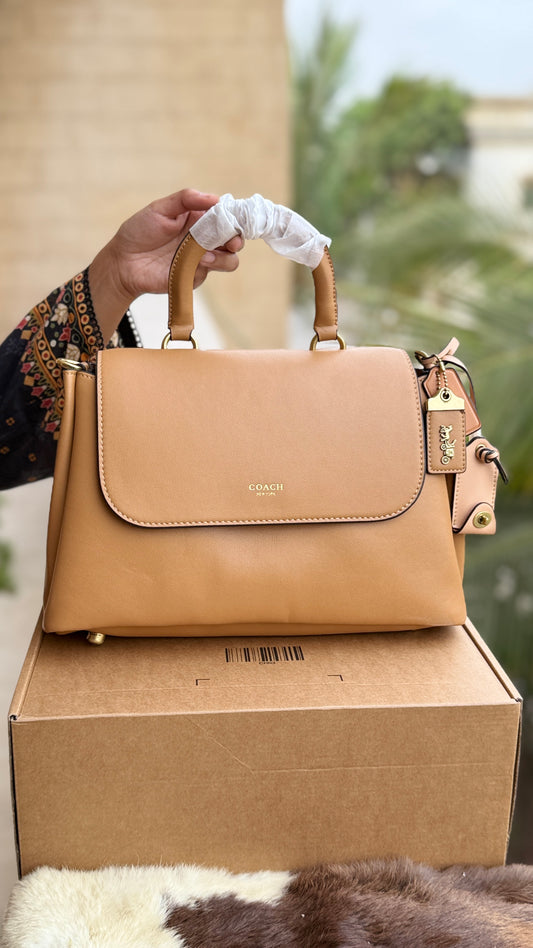 Coach Slouchy Rogue Top Handle bag-Master Plus Series.
