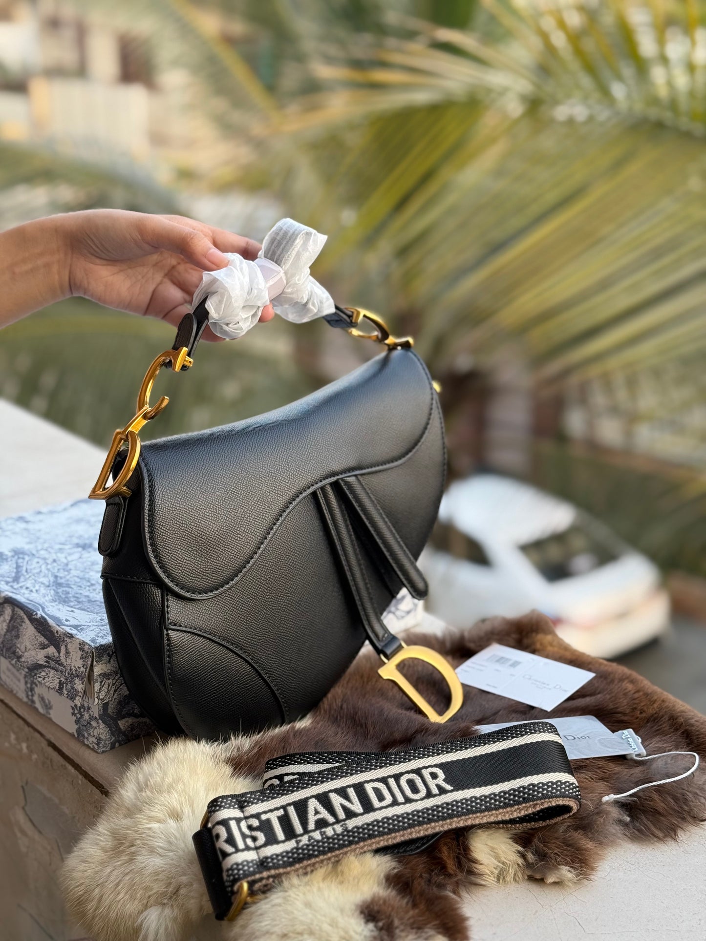 Christian Dior Saddle Bag-Master Plus Series-Box Packaging Include