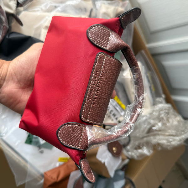 .LONG CHAMP LE PLIAGE ORIGINAL POUCH WITH HANDLE ( Master Series )