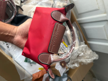 LONG CHAMP LE PLIAGE ORIGINAL POUCH WITH HANDLE ( Master Series )