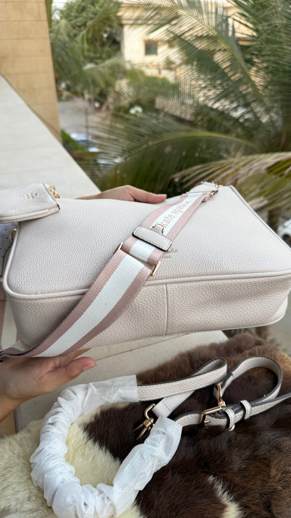 Kate Spade Emma Large Crossbody bag With mini pouch-Master Plus series Beige