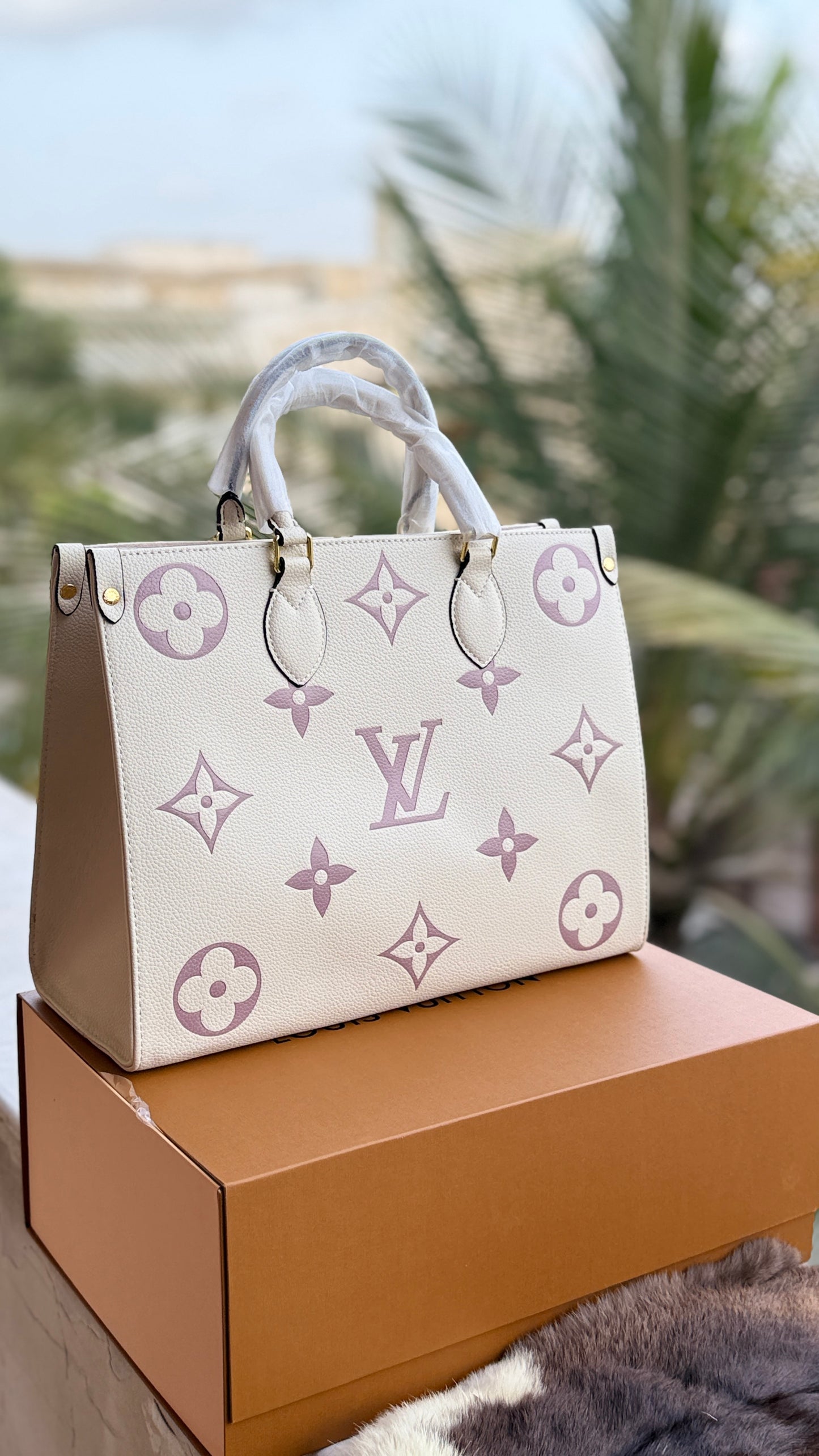 Louis Vuitton On The Go Tote With Double Box-Master Plus Series