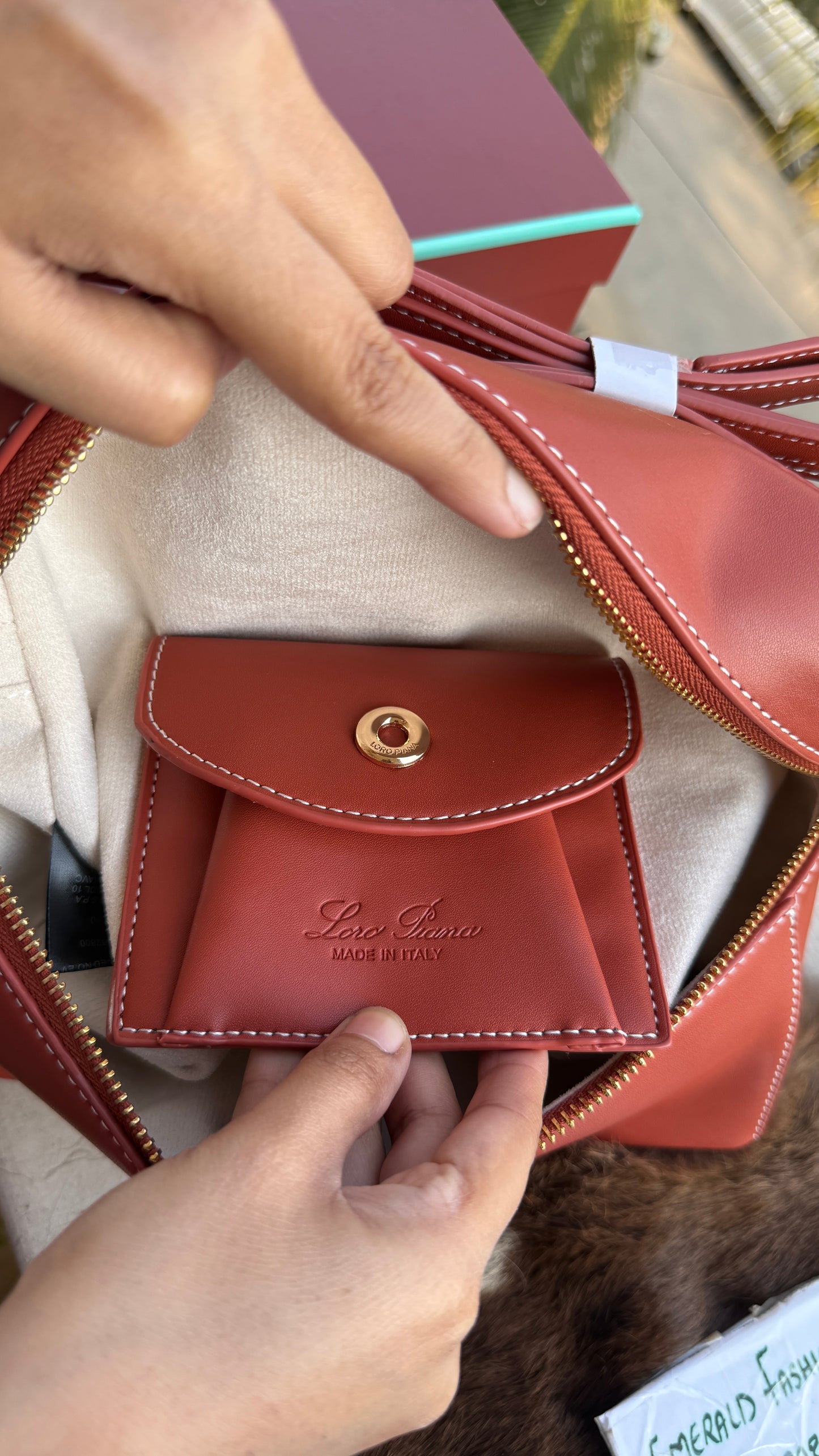 Loro Piana Extra Bag L27 AAA With Box-Same as original