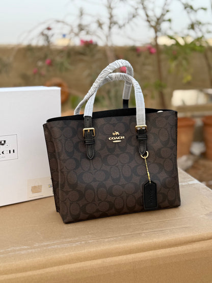Coach MOLLIE 25 Tote Bag-With Box-Master Plus Series.