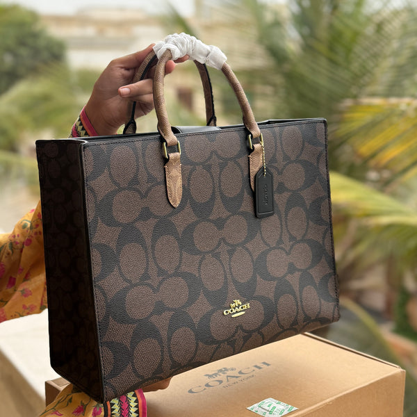 Coach Maggie Tote Bag-Master Series-With Box