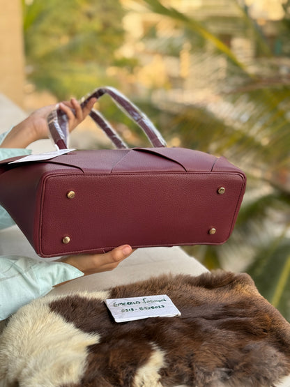 ZARA Woven Elongated Handbag-Master Series Exceptional Quality