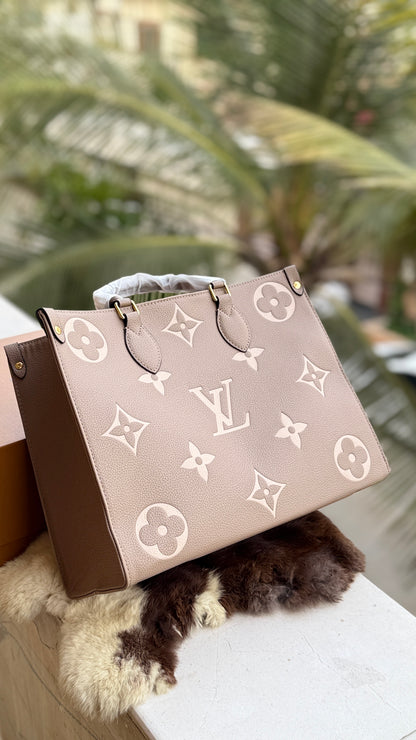 Louis Vuitton On The Go Tote With Double Box-Master Plus Series