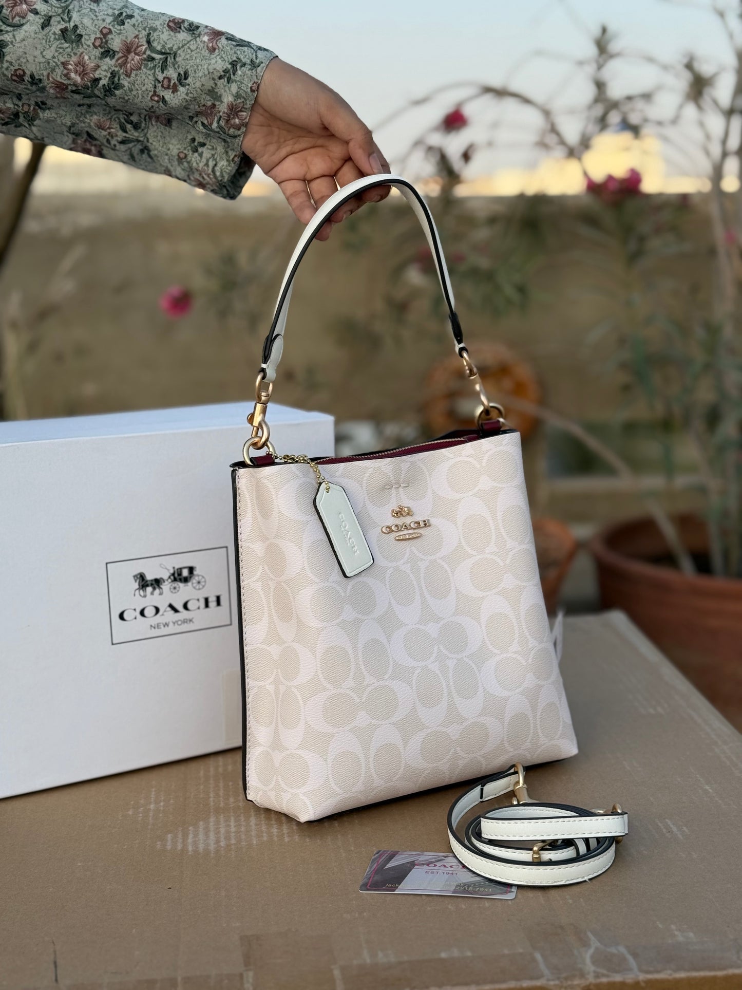 Coach Mollie 22 Bucket Bag Master Plus Series With box