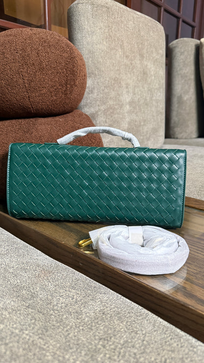 Bottega Venetta Andiamo Clutch.