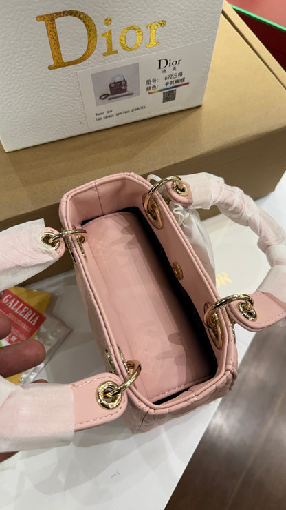 Lady Dior Mini By Dior-AAA Series-Double Folding Box
