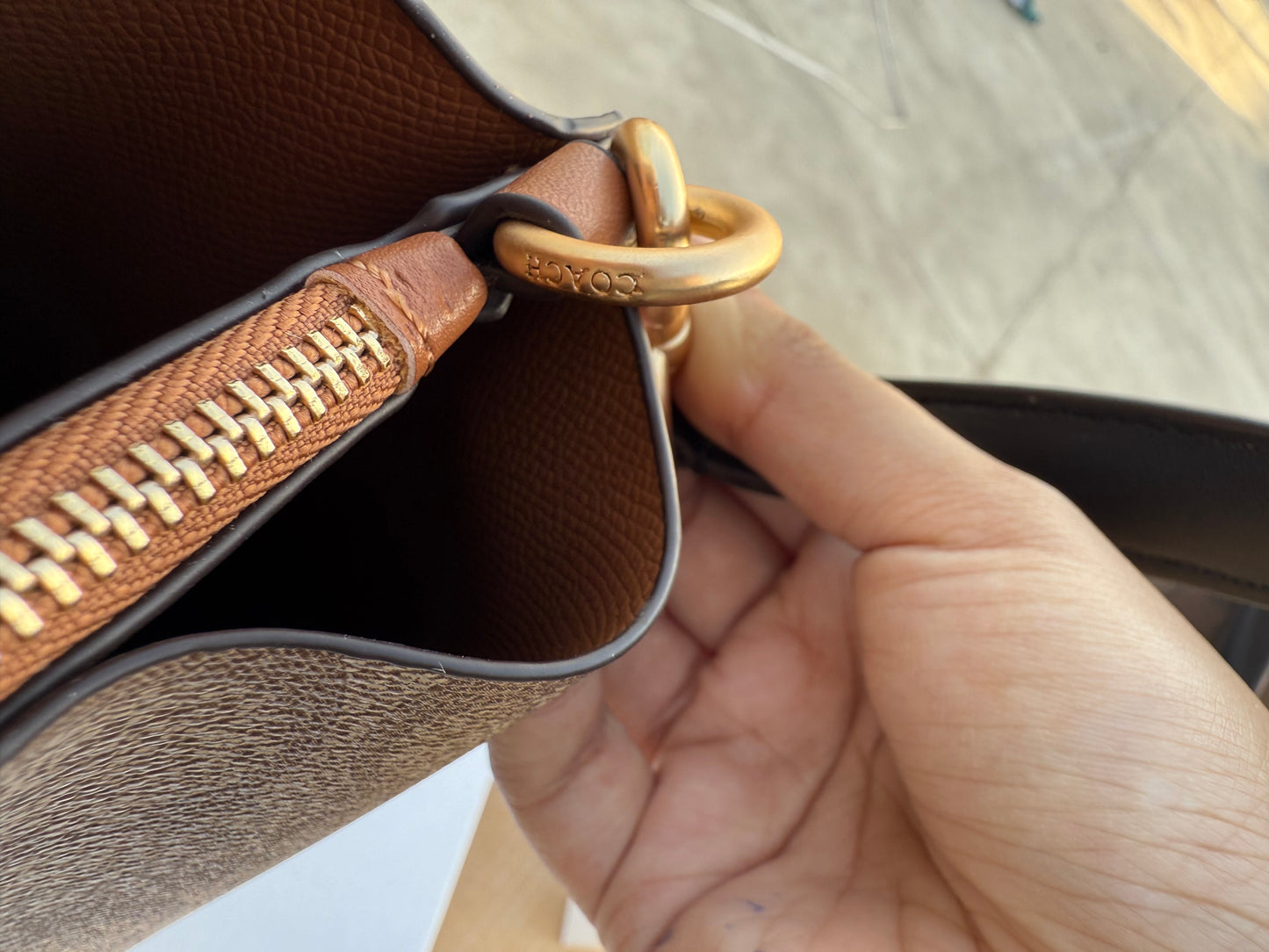 Coach Mollie 22 Bucket Bag Master Plus Series With box