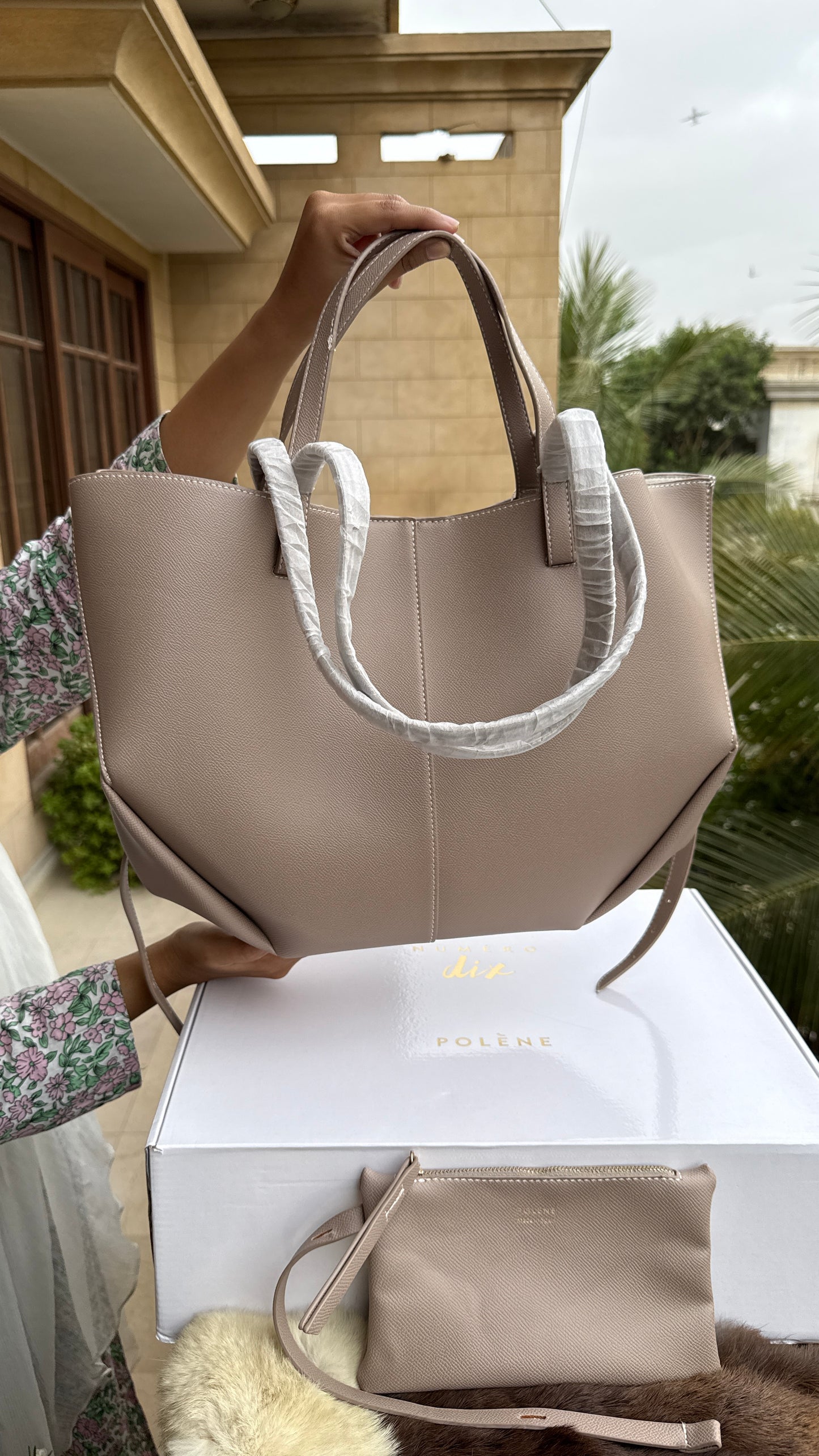 Polène Cyme Textured Edition! AAA-Top Quality With Folding Box.
