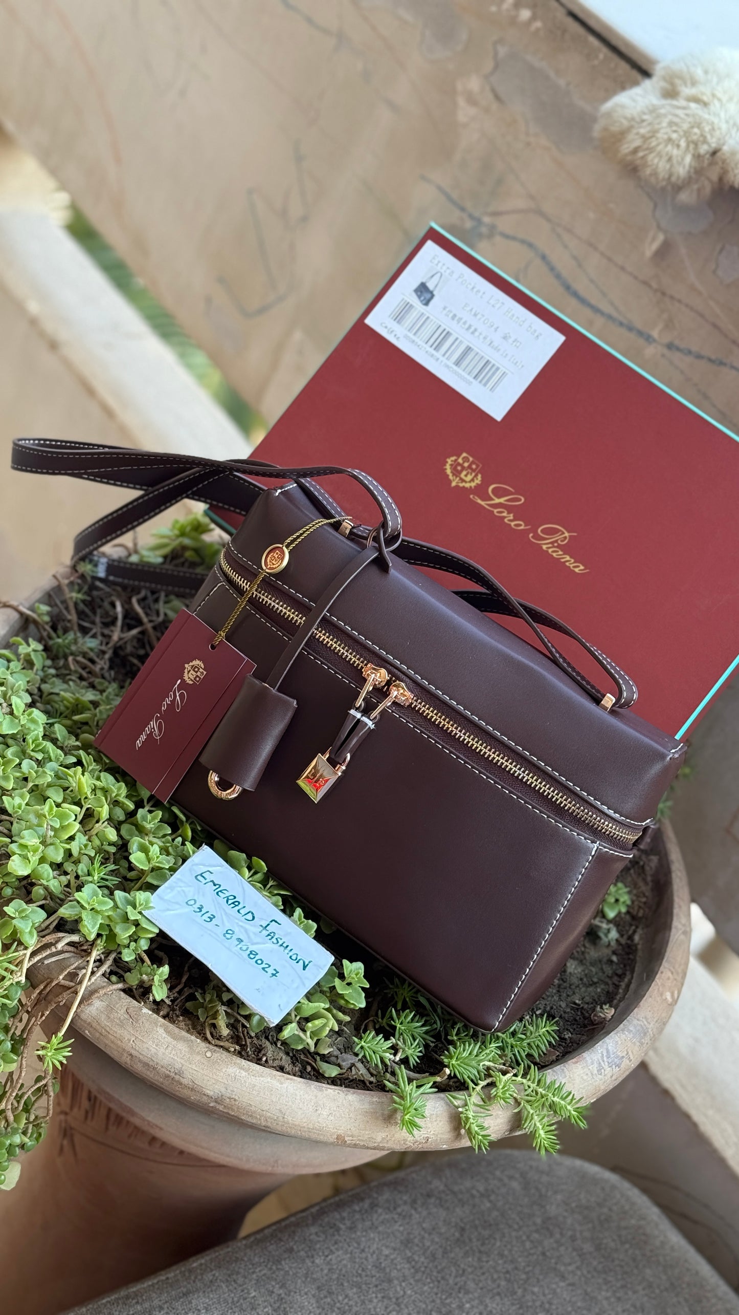Loro Piana Extra Bag L27 AAA With Box-Same as original