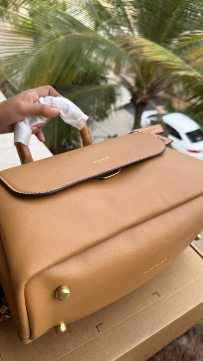Coach Slouchy Rogue Top Handle bag-Master Plus Series.