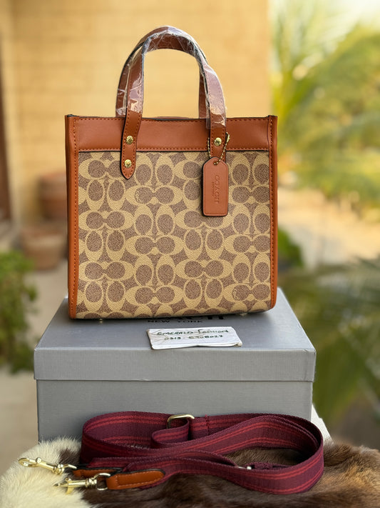 Coach Field tote 22 With Box Packaging ( Master Series ) at Promotional Price