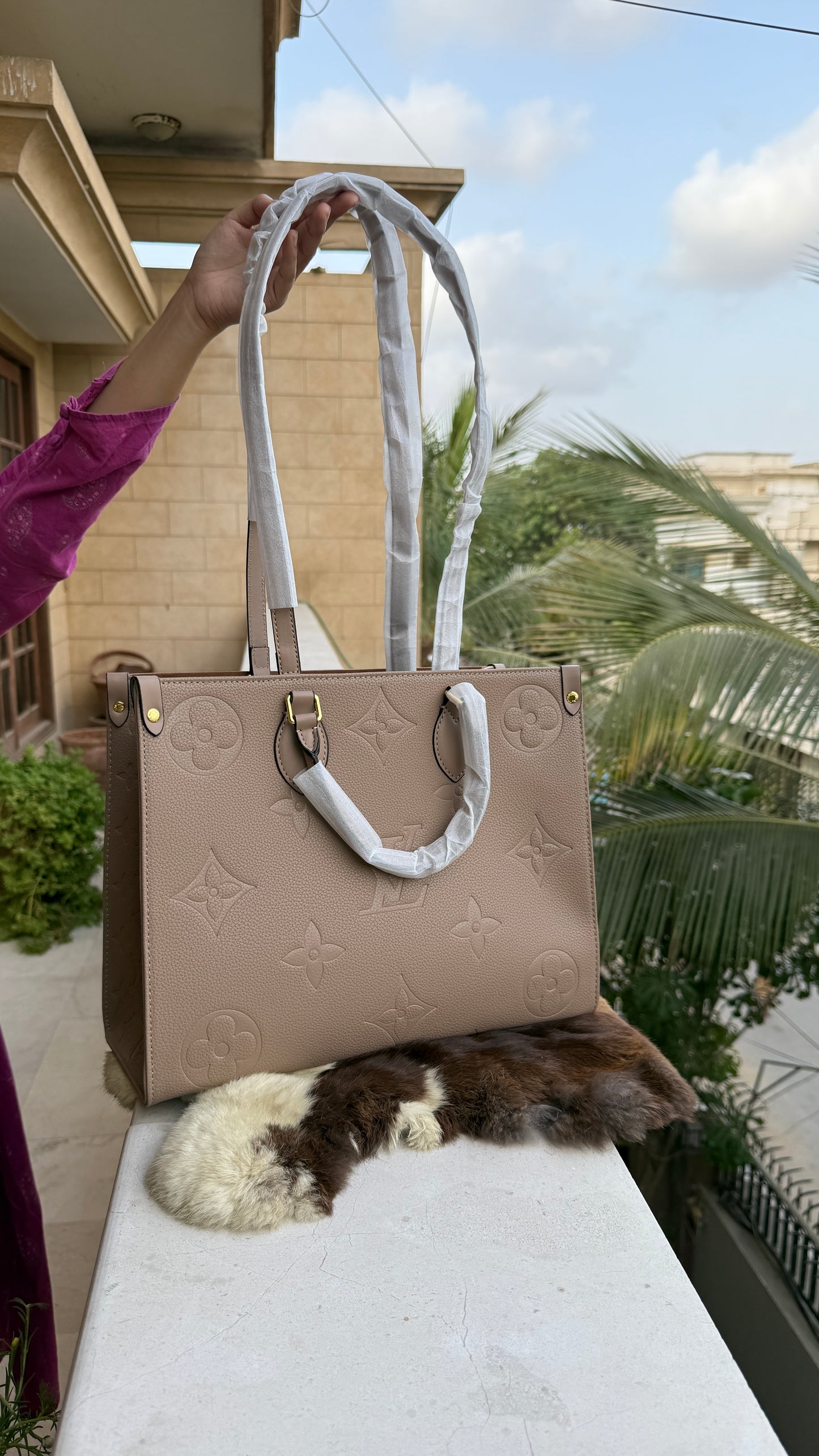 Louis Vuitton On The Go Tote With Double Box-Master Plus Series
