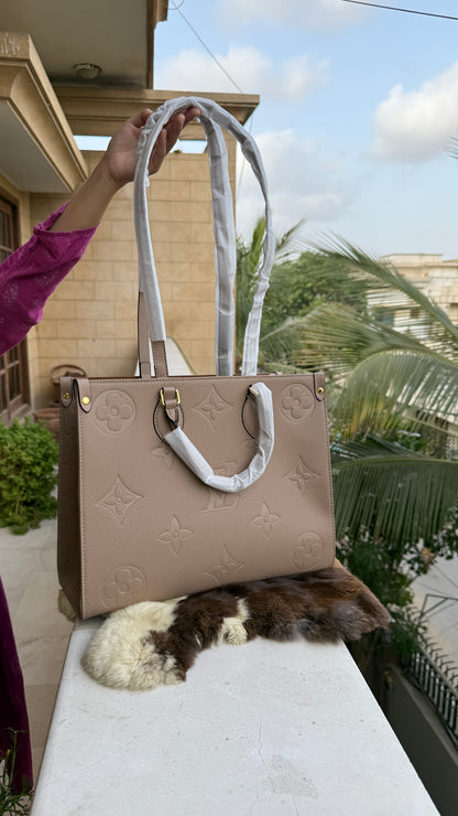 Louis Vuitton On The Go Tote With Double Box-Master Plus Series