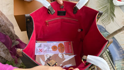 Louis Vuitton On The Go Tote With Double Box-Master Plus Series