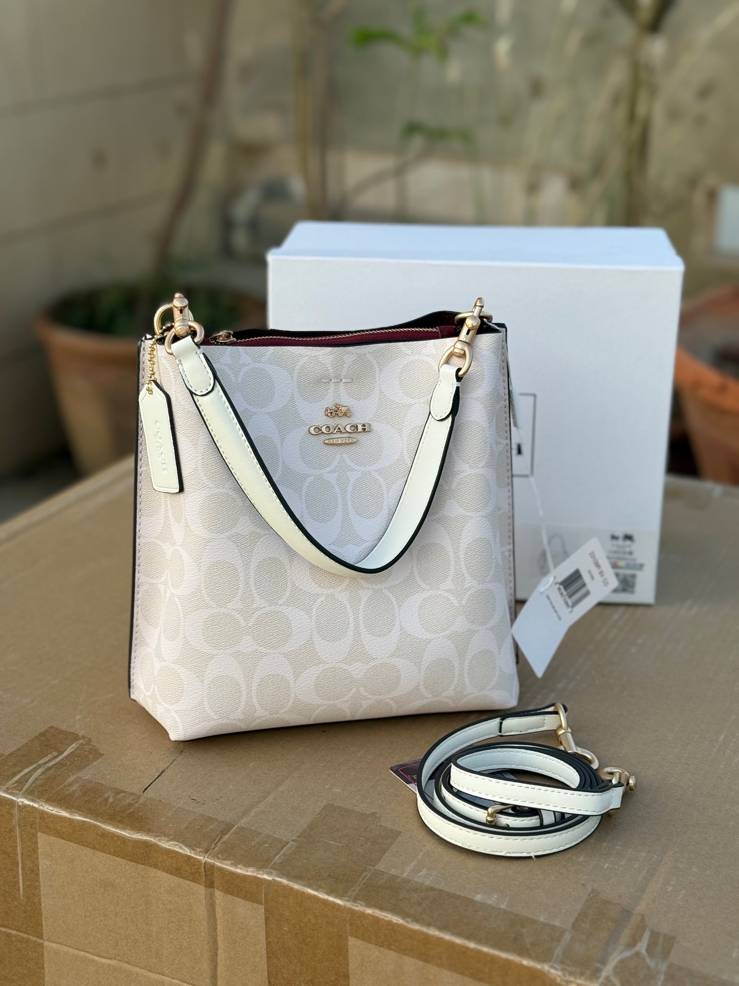 Coach Mollie 22 Bucket Bag Master Plus Series With box