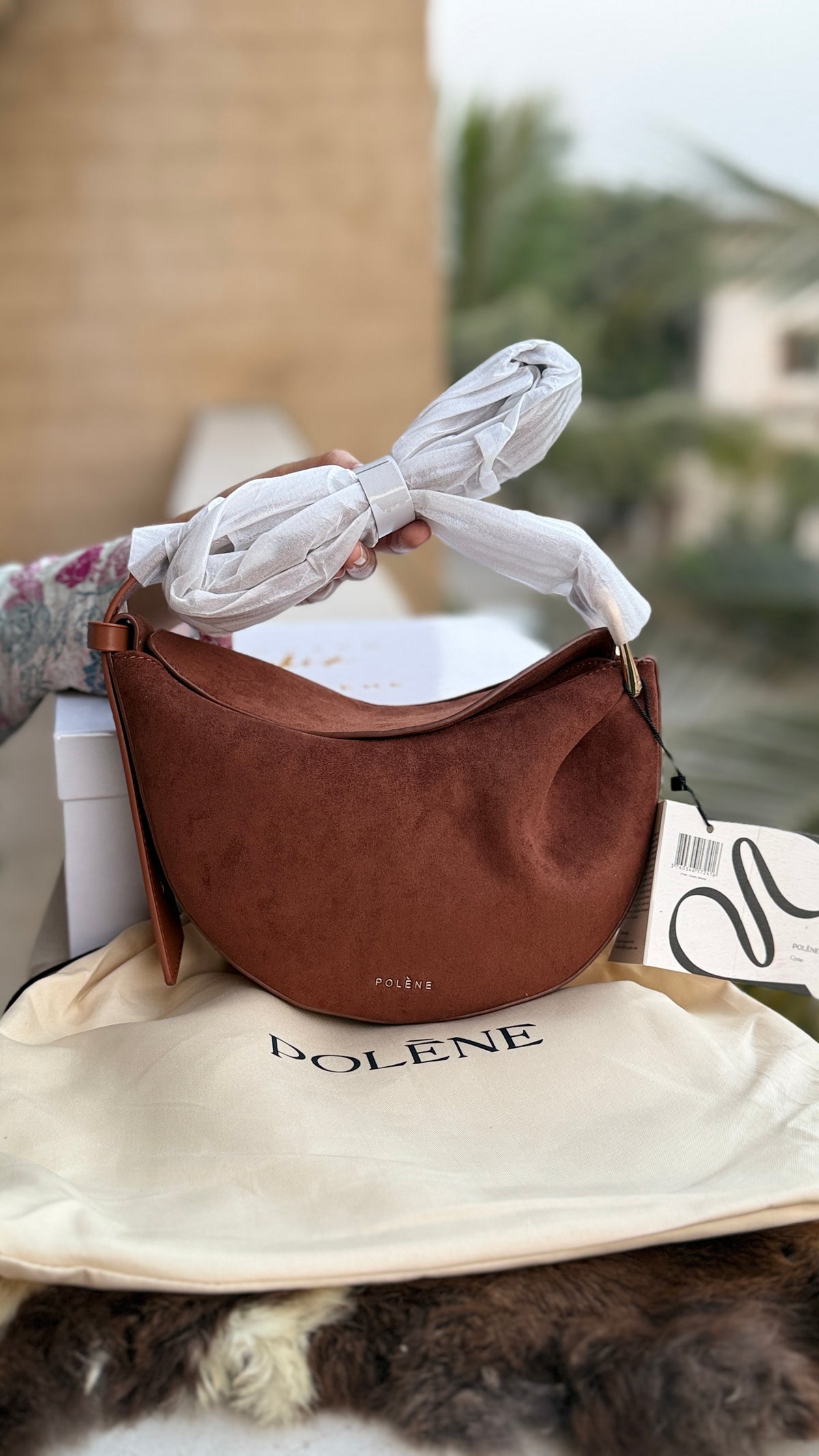 Polène Tonca Suede-Master Plus Series with box