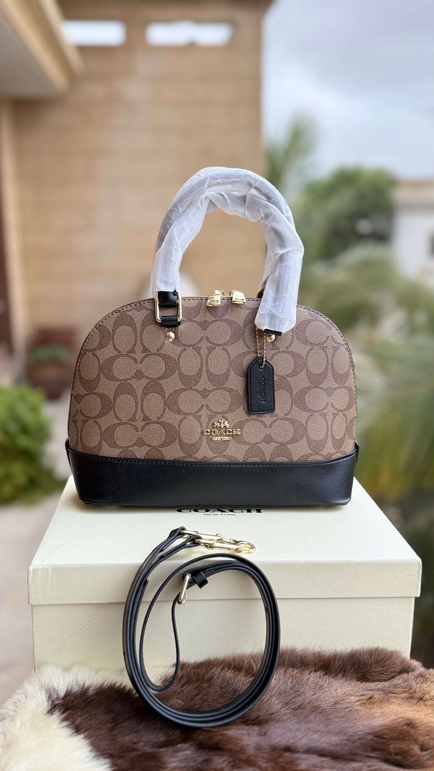 Coach Mini Sierra Satchel-With box Master Series