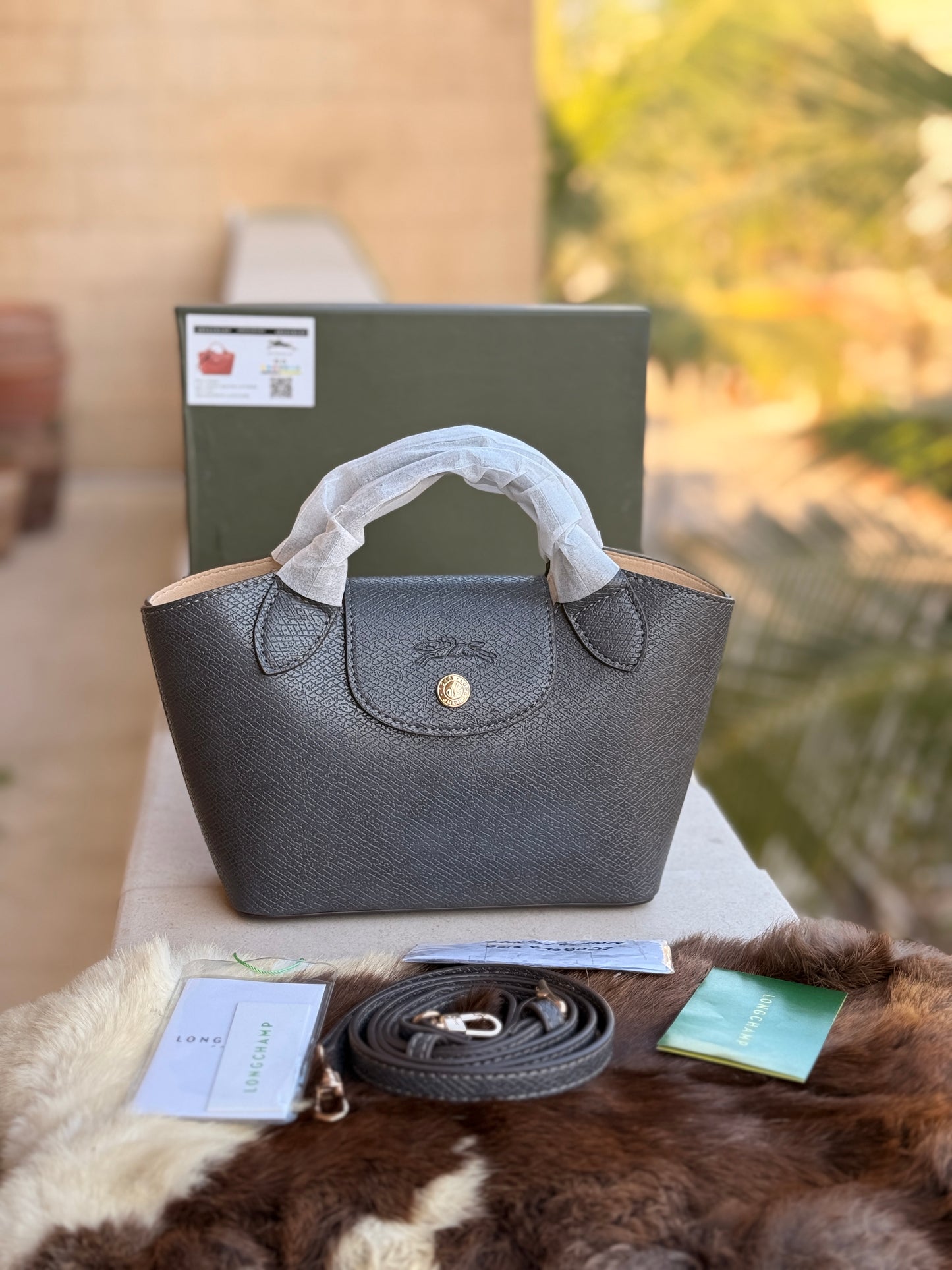 Long Champ ÉPURE XS Tote-Master Plus Series-Same as original-With Box