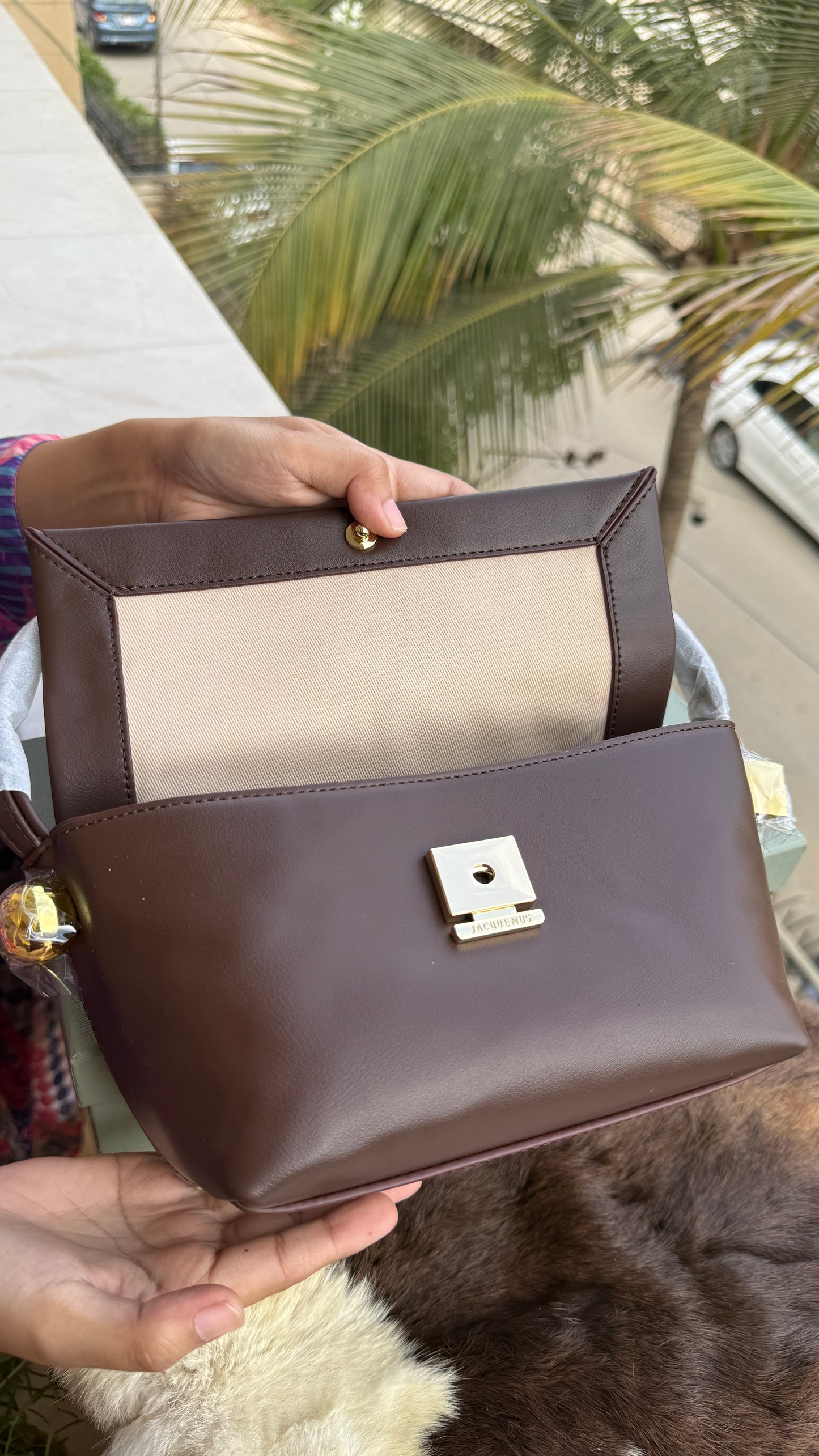 Jacquemus Le Rond Carré Shoulder Bag-Master Series-With box