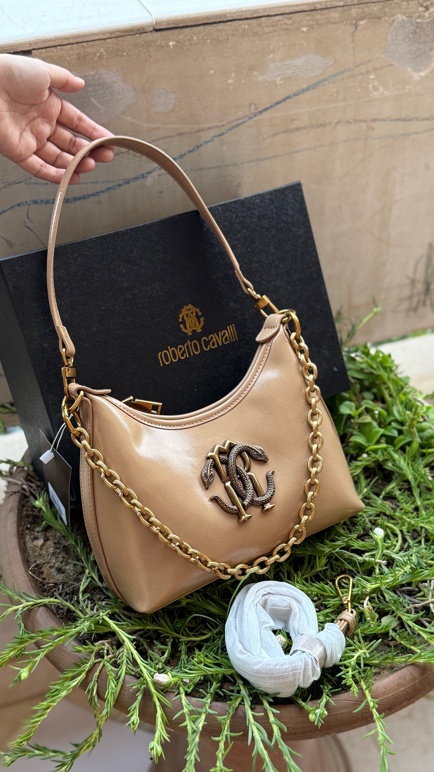 Roberto Cavalli Shoulder Bag-Master series with box.