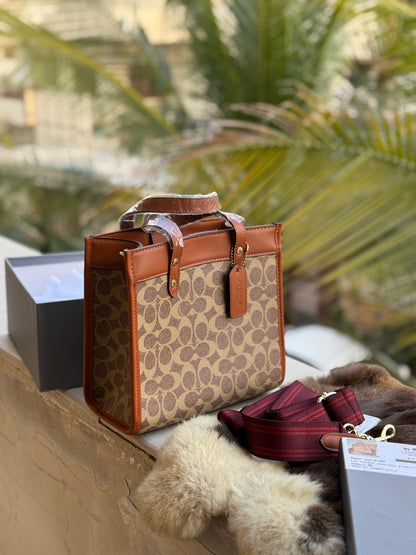 Coach Field tote 22 With Box Packaging ( Master Series ) at Promotional Price