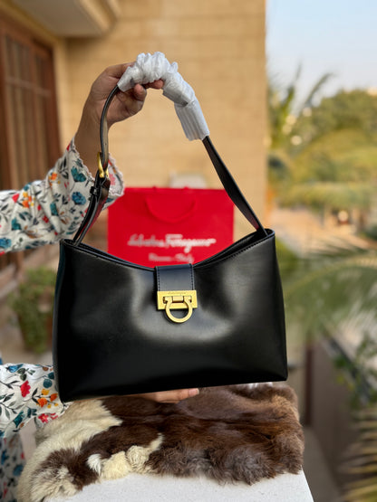 Salvatore Ferragamo Trifolio shoulder bag-Master Series-With Paper Bag-Same As Original