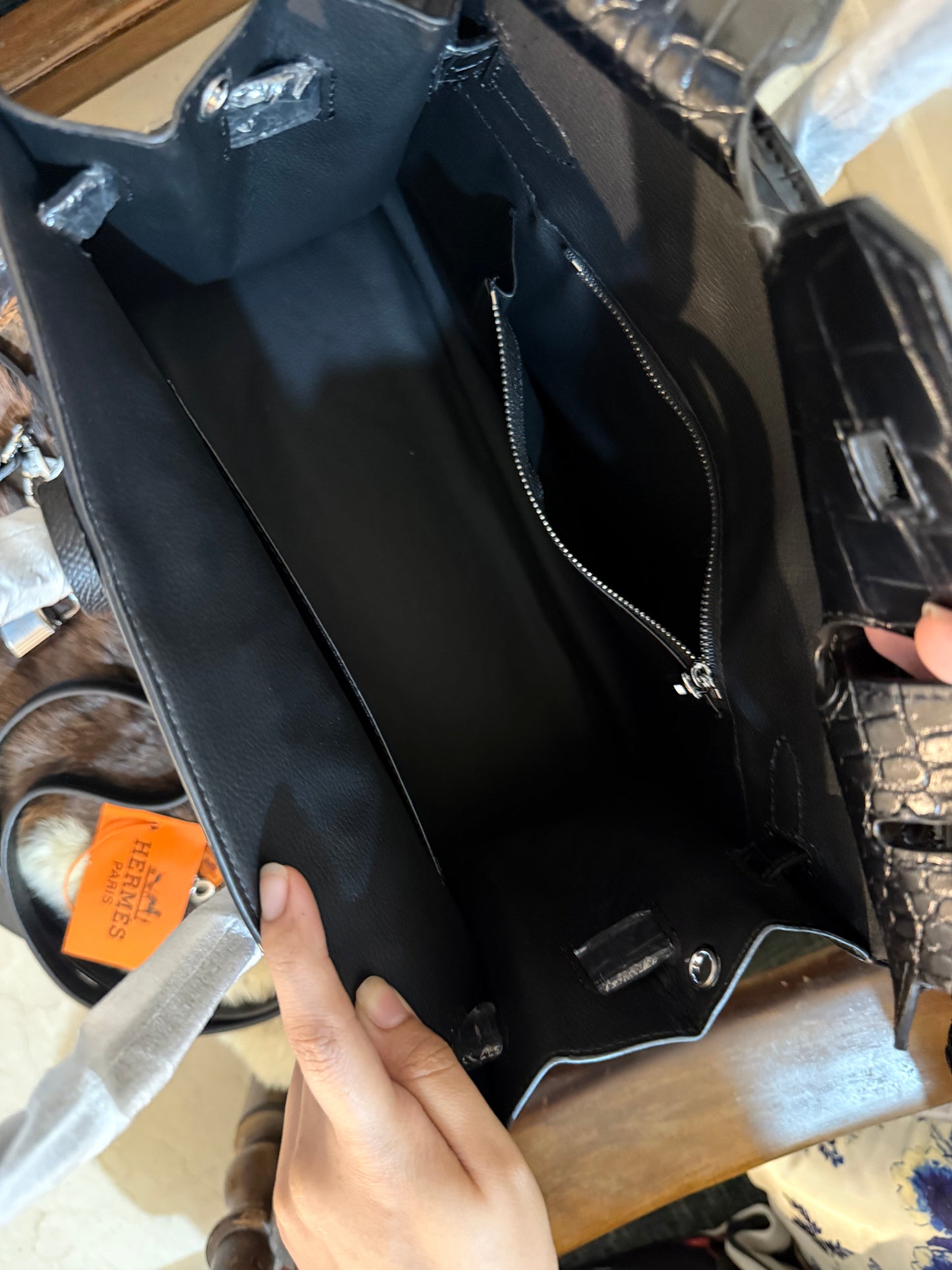 Hermès Birkin Faubourg Sellier-Midnight Black