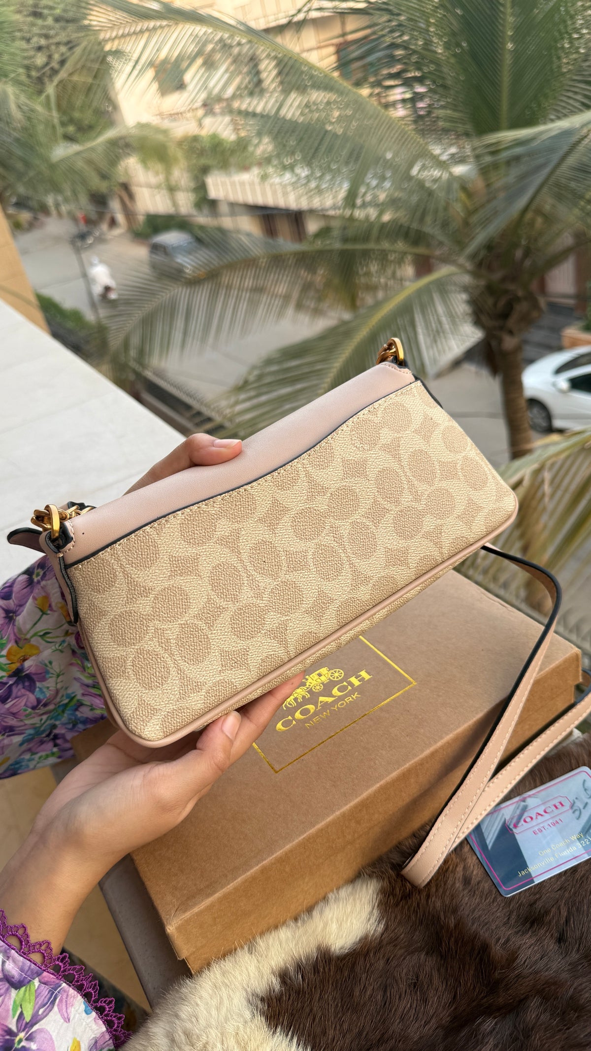 Coach Jet shoulder bag-Master Plus Series-With Box
