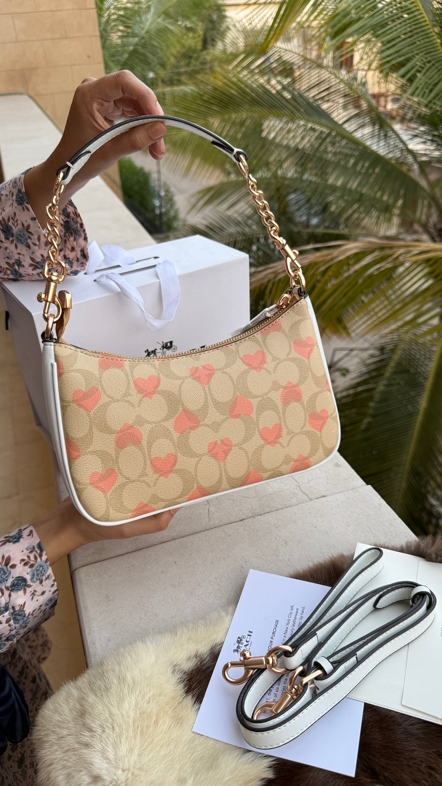 Coach Teri Hobo-Master Plus Series-folding box packaging.