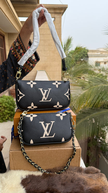 Louis Vuitton Multi Pochette Accessoires bag-Double Folding box-Master Series