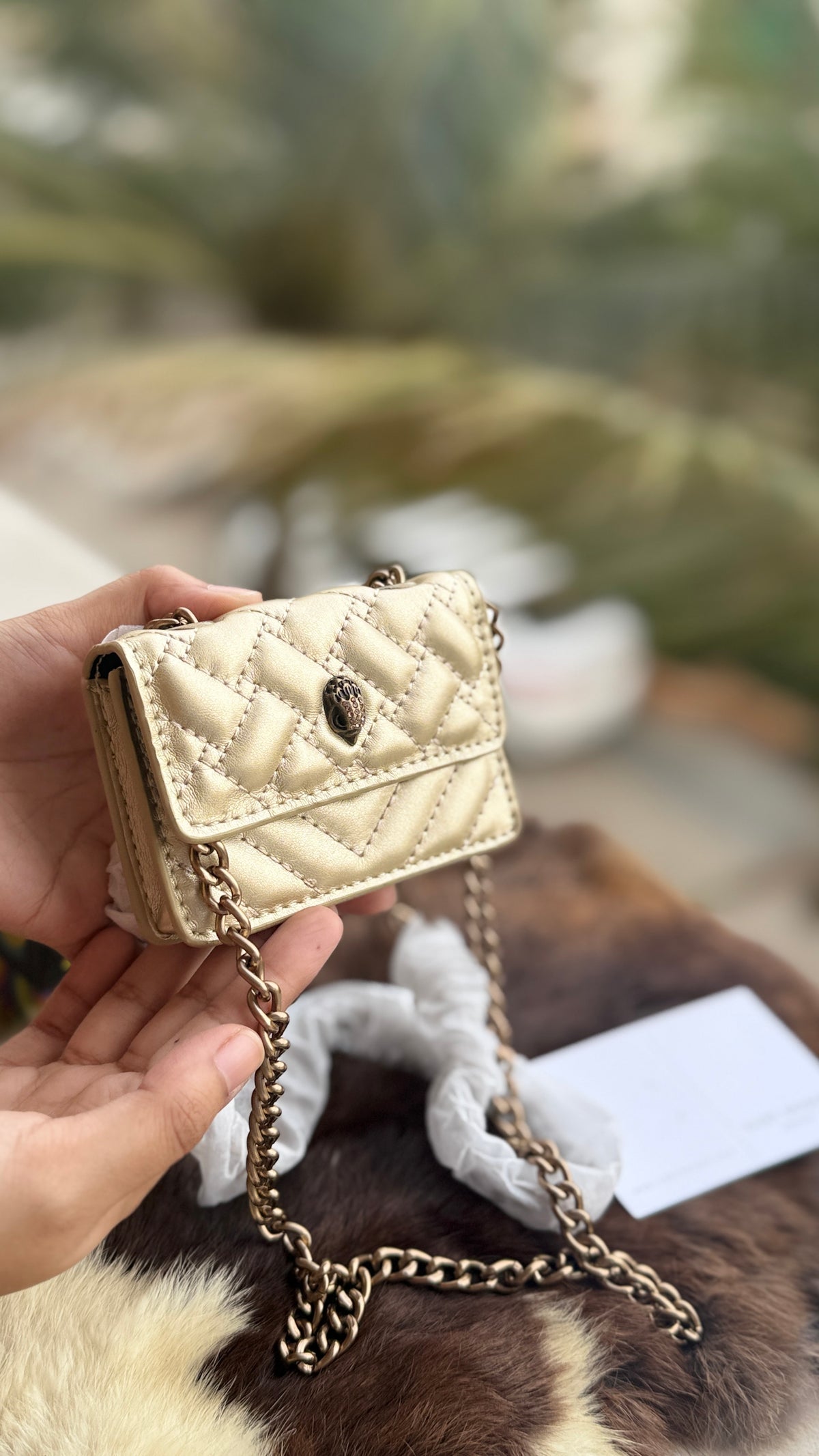 KURT GEIGER LONDON MICRO KENSINGTON BAG-Box Packaging