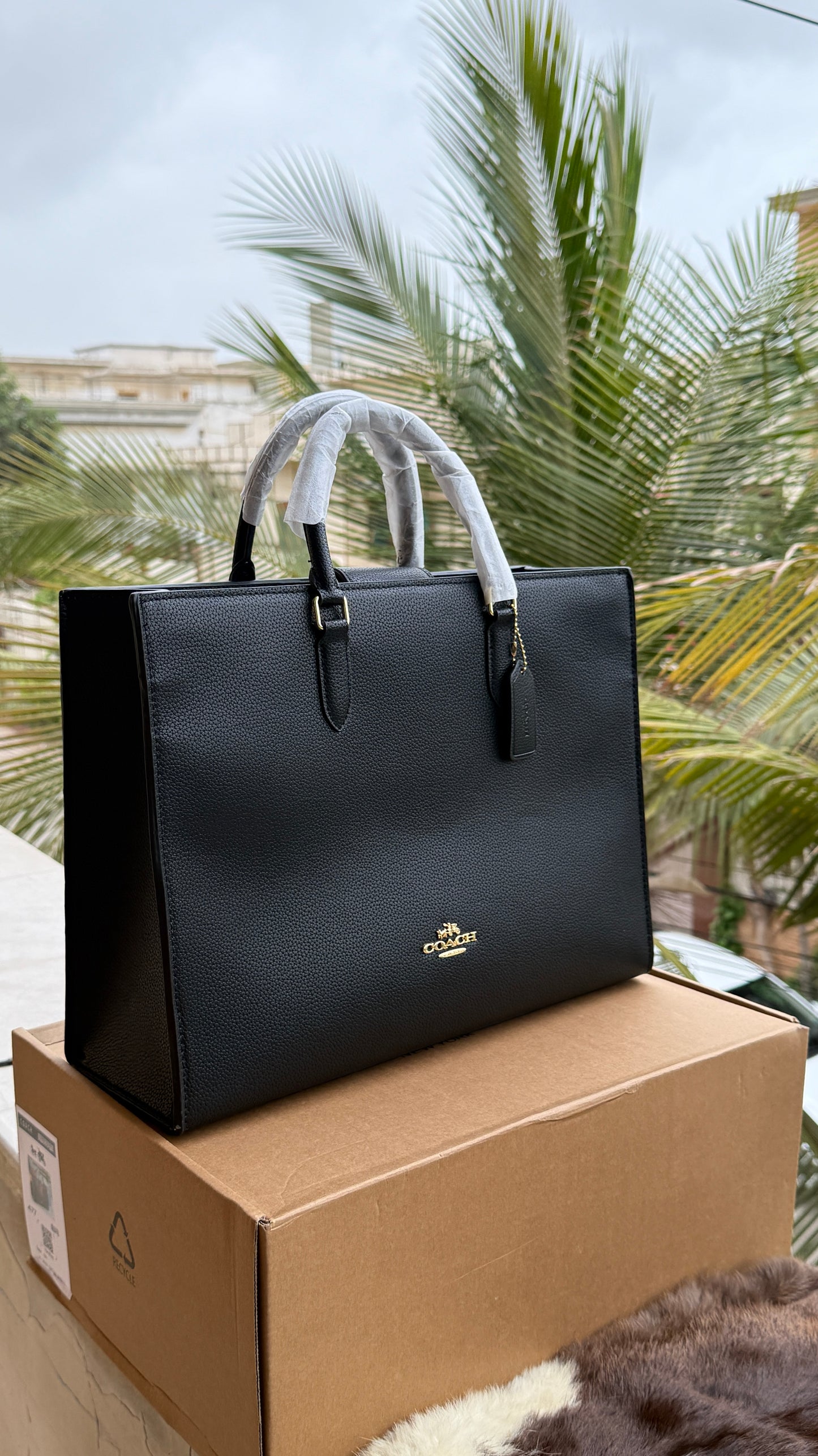 Coach Maggie Tote Bag-Master Series-With Box