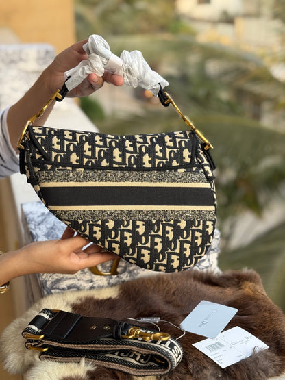 Christian Dior Saddle Bag-Master Plus Series-Box Packaging Include