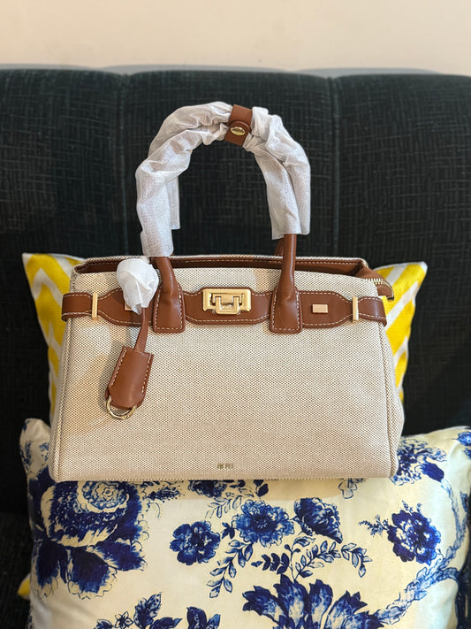 JW PEI Ziva Metal Lock Decoration Tote Bag-Master Series-Same as original