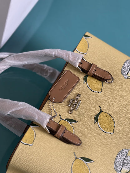 Coach Mollie 25 Tote Bag-Master Series With Box Packaging.