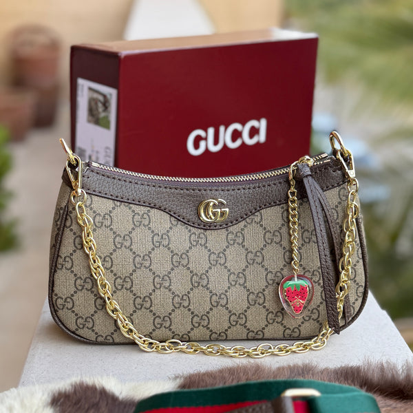 Gucci Ophidia small shoulder Hobo bag-Master Plus Series-With Magnetic folding box