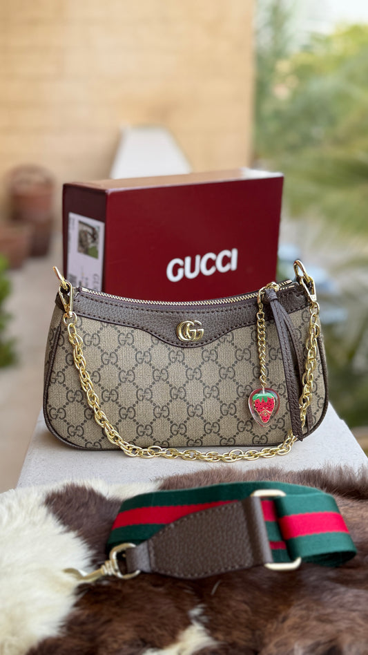 Gucci Ophidia small shoulder Hobo bag-Master Plus Series-With Magnetic folding box