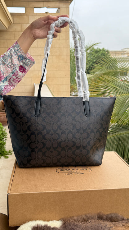 Coach Tote-With Coin Bag-Master Plus Series-With Box