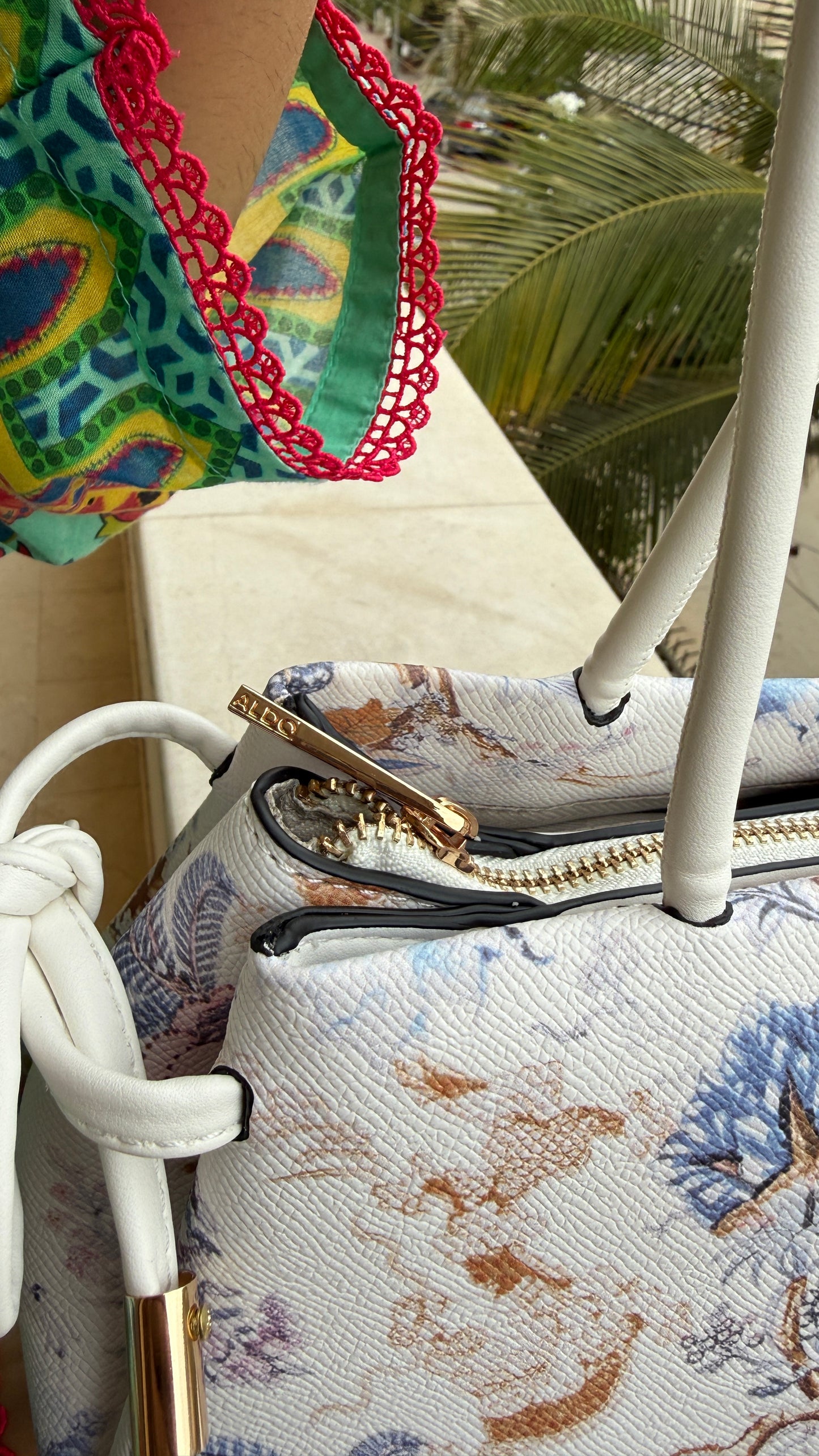 Aldo Shoulder Bag-With Box-Master Series FLORAL