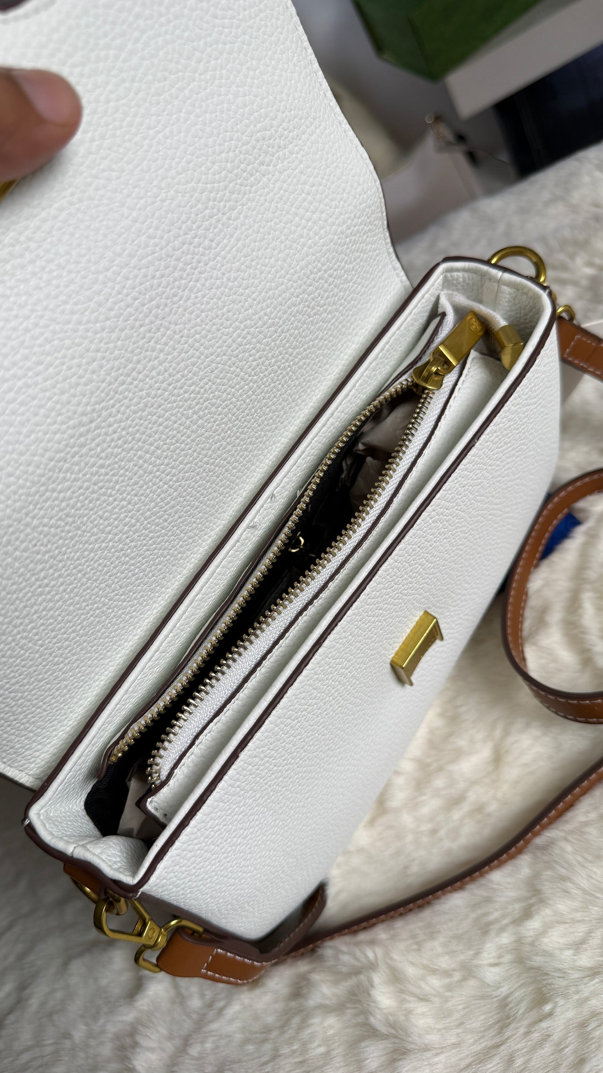 Tory burch Felix Flap Convertible-Master Series-Box Packaging