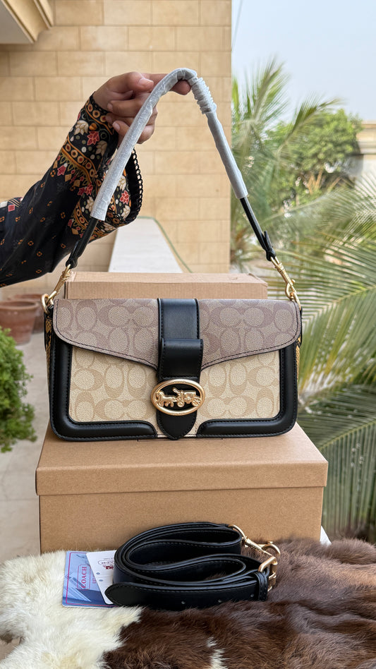 Coach Georgie Shoulder Bag-Double Folding Box-Master Plus Series