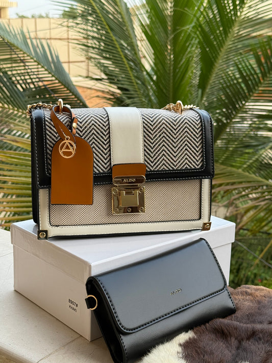 Aldo Alanderiel Crossbody with pouch and box